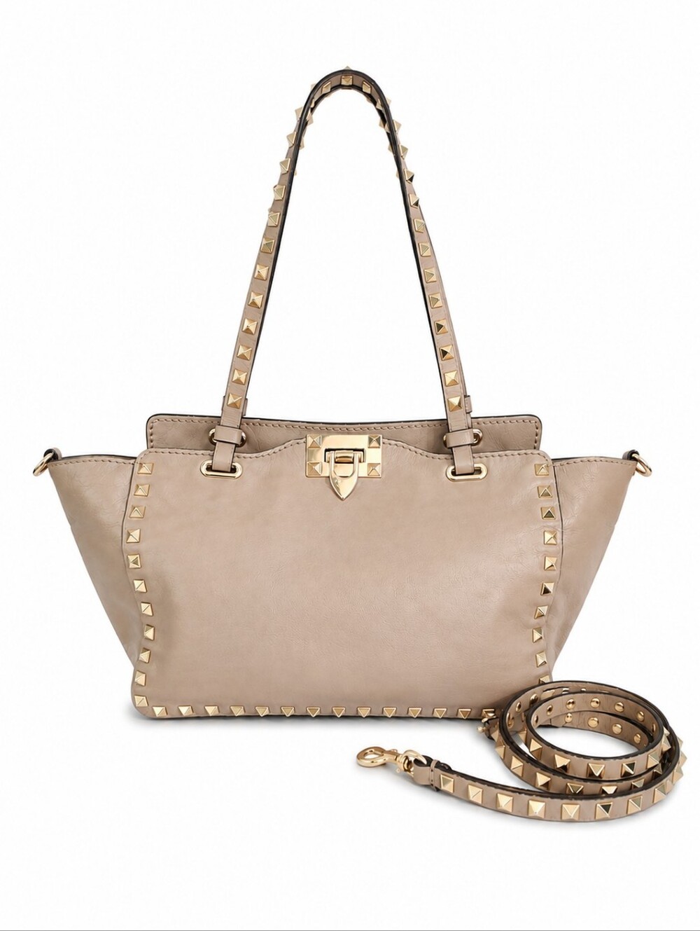 Valentino Garavani Rockstud Trapeze Tote